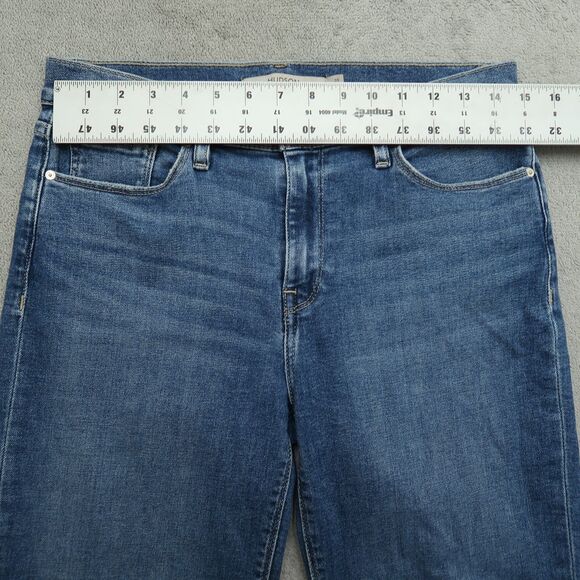 Hudson Jeans Women's Size 29 Blue Mid-Rise Nico Penny Straight Denim 27" Inseam - Picture 16 of 16
